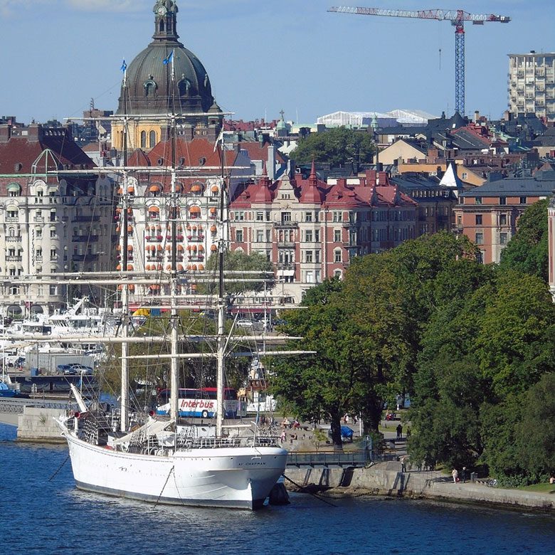 Photo of Stockholm city from Jerry’s trip